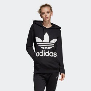 Black Adidas Trefoil Hoodie